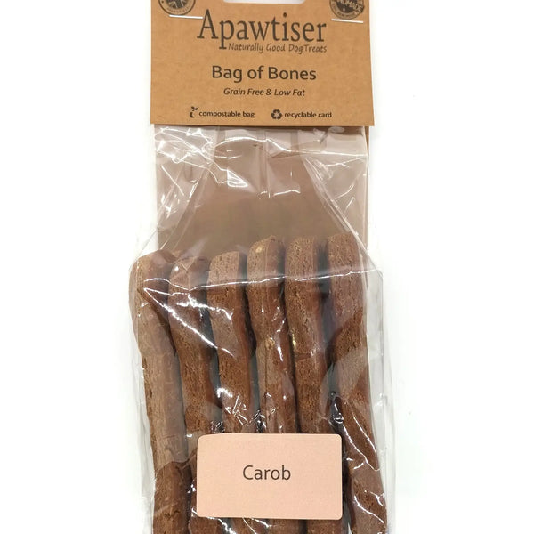 Apawtiser Bag Of Bones 6pk Biscuit Dog Treats