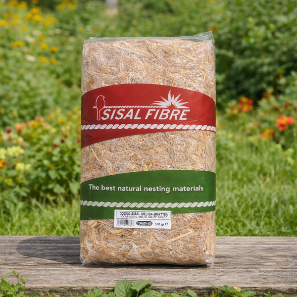 Sisal Fibre Natural Nesting Material x2 Bundle Jute cotton 1kg or Sisal fibre and coco (coconut) 500g