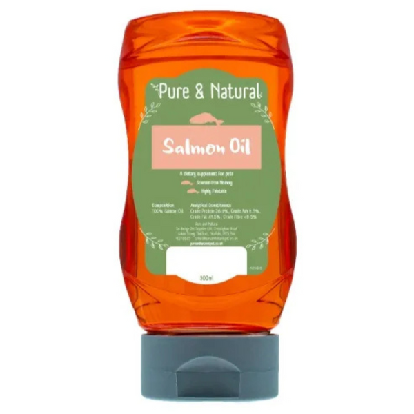 Pure & Natural Dog Supplements & Oils Bottle 300Ml
