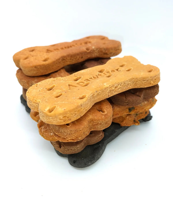 Apawtiser Bag Of Bones 6pk Biscuit Dog Treats