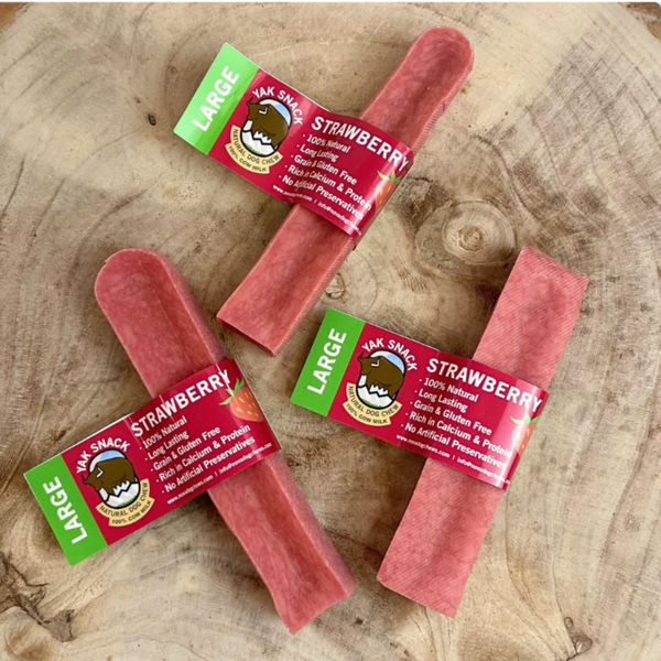 Yak Snack Flavoured Himalayan Cheese Dog Chew – Medium & Large