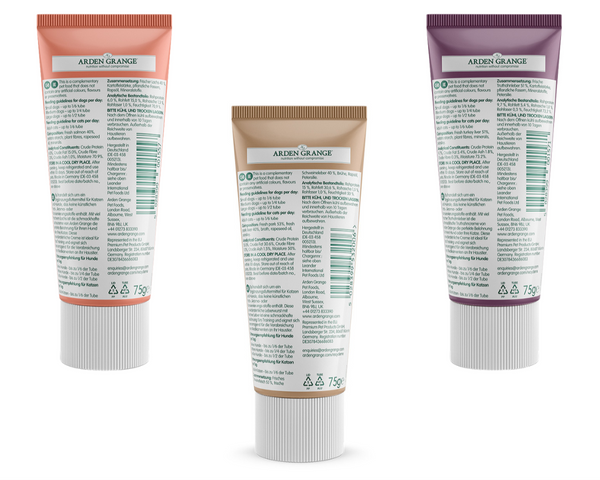 Arden Grange Tasty Paste Tubes 75g for Cats & Dogs – Training, Treating & Medication Aid