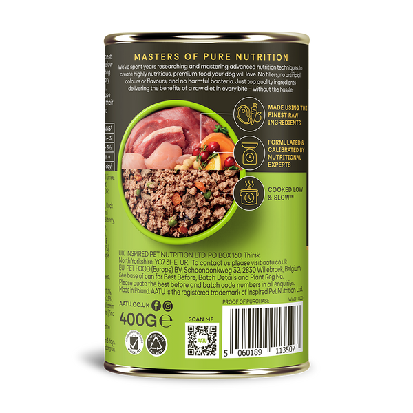 Duck & Turkey Wet Dog Food