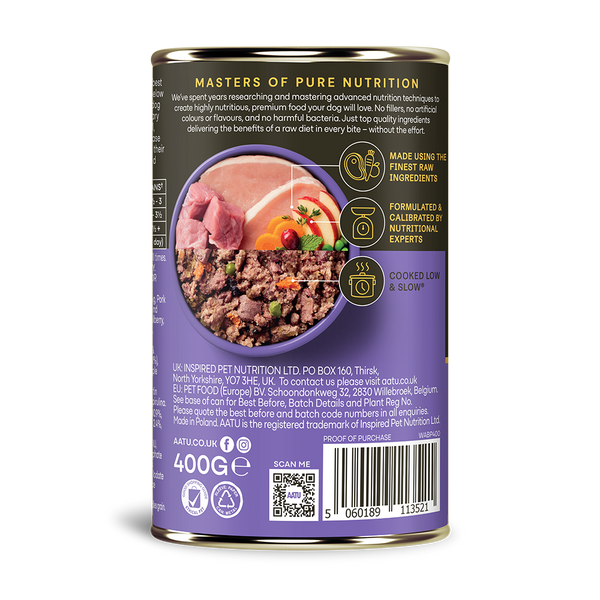 Pork & Wild Boar Wet Dog Food