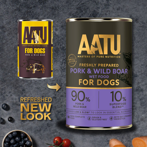 Pork & Wild Boar Wet Dog Food