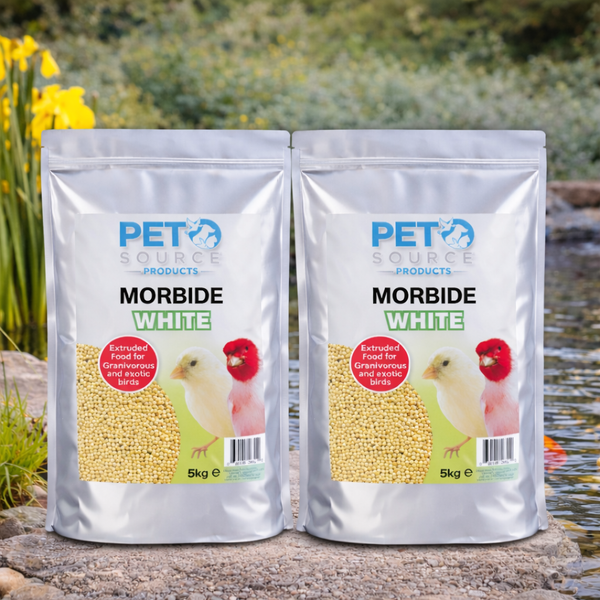 Pet Source Morbide White or Green/Yellow Bundle- 2x 5kg – Pet Source UK