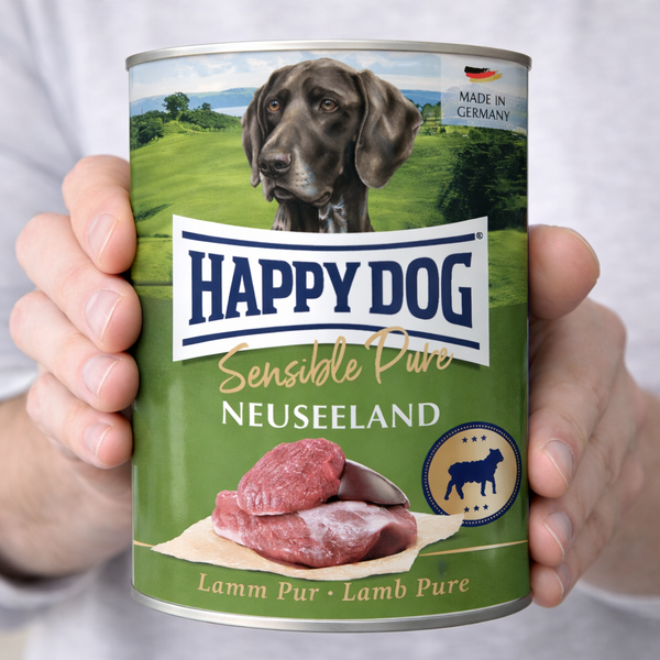 Happy Dog Sensible Pure Neuseeland New Zealand Lamb – Single Protein Wet Dog Food