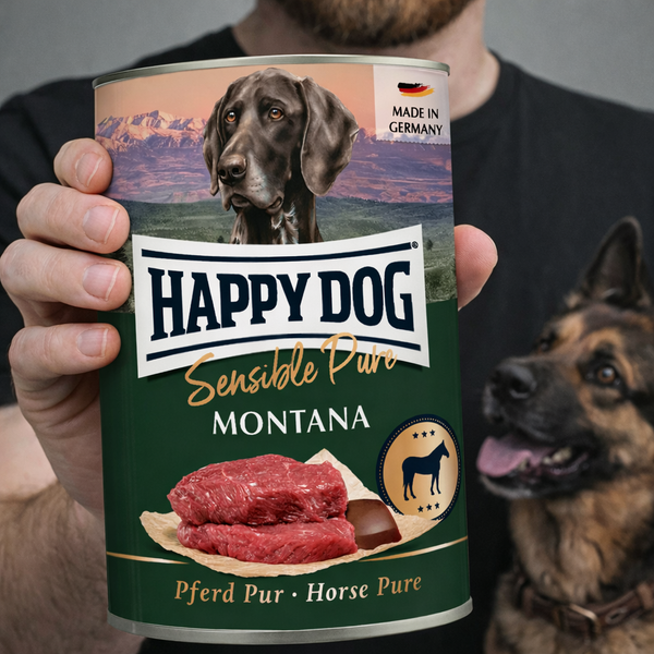Happy Dog Sensible Pure Montana Wet Dog Food – Horse Protein | Grain-Free