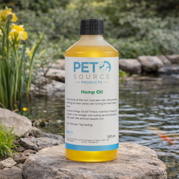 Pet Source Hemp Oil With Omega 3,6 & 9 - 500ml