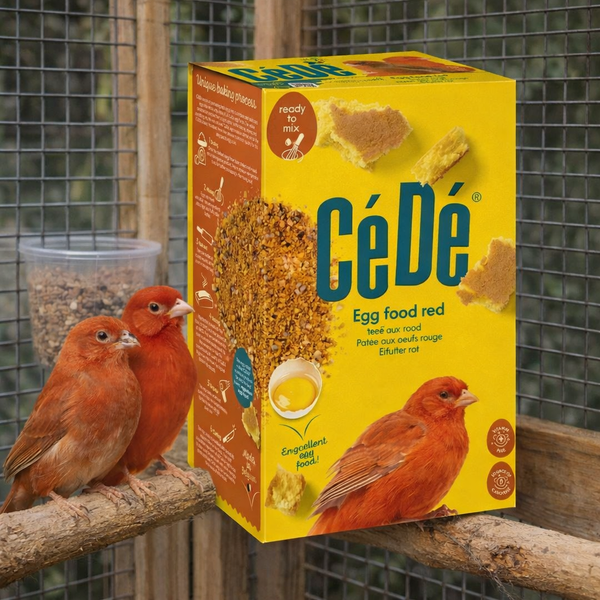 Cede Red Canary Moist Egg Food 1kg x 3 Bundle