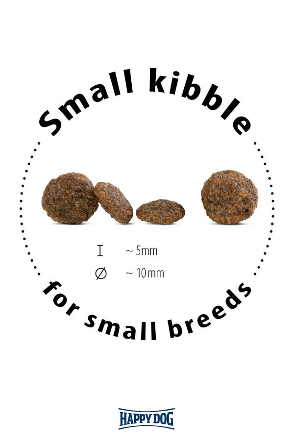 Happy Dog Sensible Mini Montana Horse – Grain-Free Dry Dog Food for Small Breeds