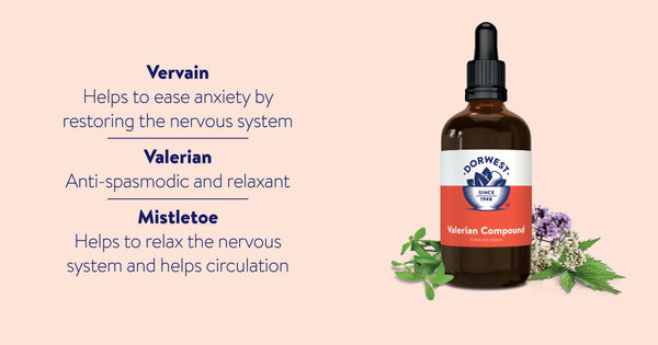 Dorwest Valerian Compound For Dogs And Cats 30ml