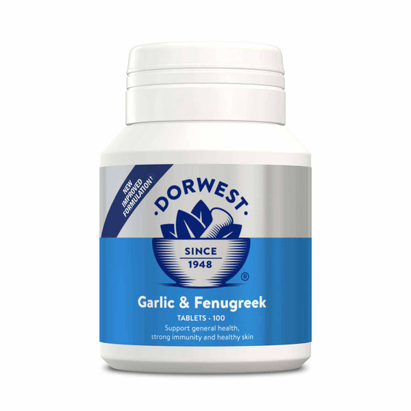 Dorwest Garlic & Fenugreek Tablets For Dogs