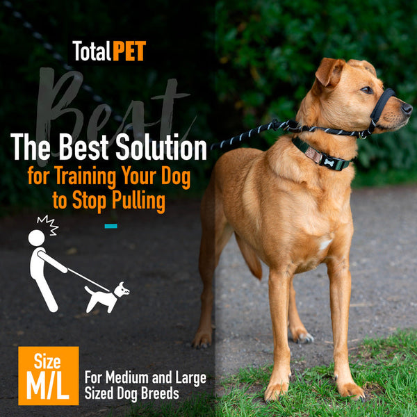 Total Pet Figure 8 Rope Medium/Large Dog Lead Black - RSP £19.99