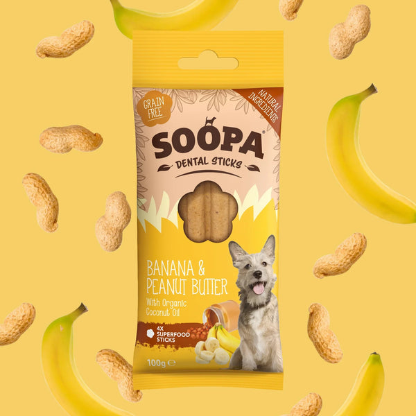 Soopa Dental Sticks - Superfood Dog Treats