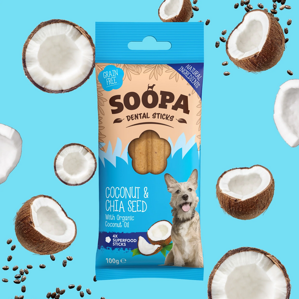 Soopa Dental Sticks - Superfood Dog Treats