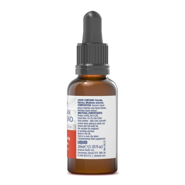 Dorwest Valerian Compound For Dogs And Cats 30ml