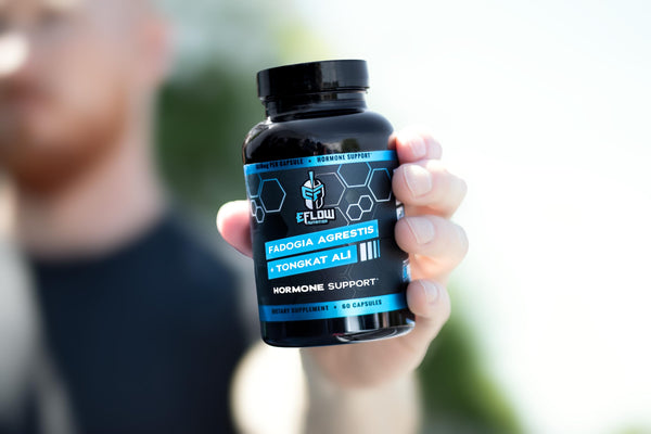 eFlow Nutrition Fadogia Agrestis + Tongkat Ali - 2-in-1 Natural Performance Supplement, 60 Capsules