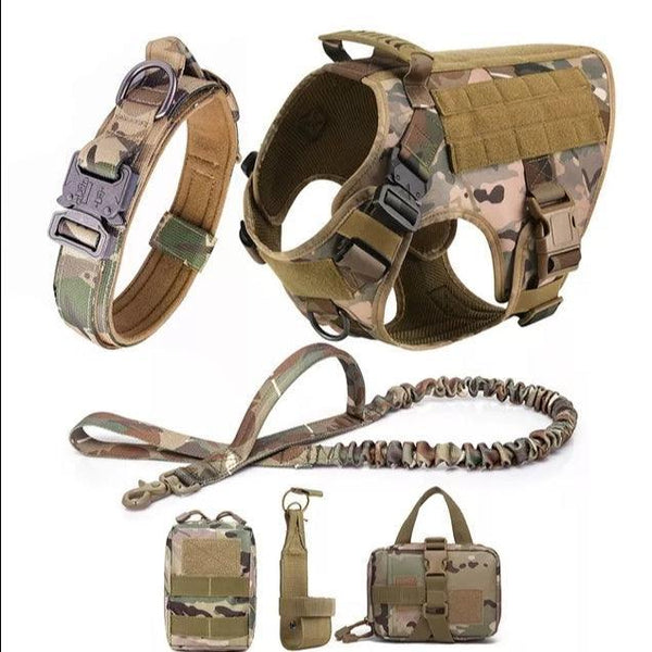 Military Grade Tactical Dog Harness Set (BULK DEAL)