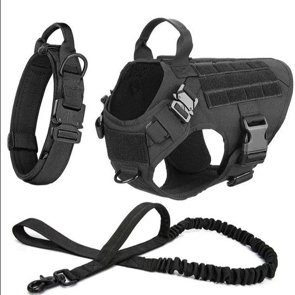 Military Grade Tactical Dog Harness Set (BULK DEAL)
