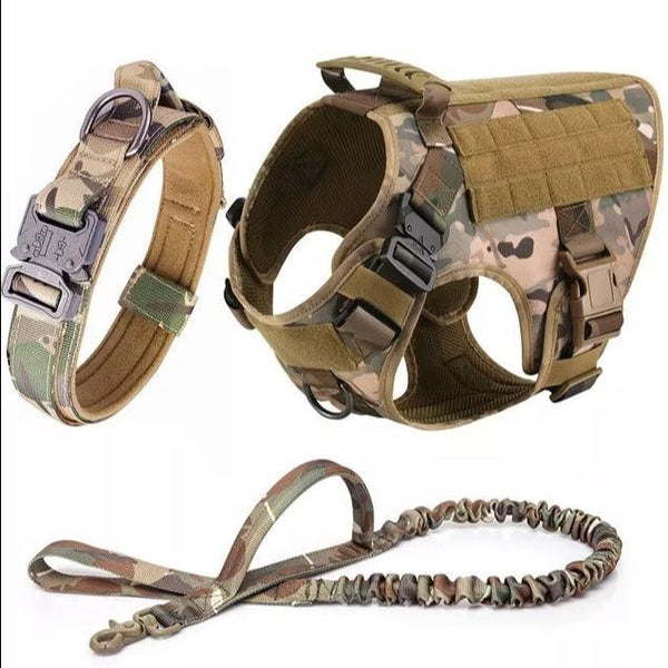 Military Grade Tactical Dog Harness Set (BULK DEAL)