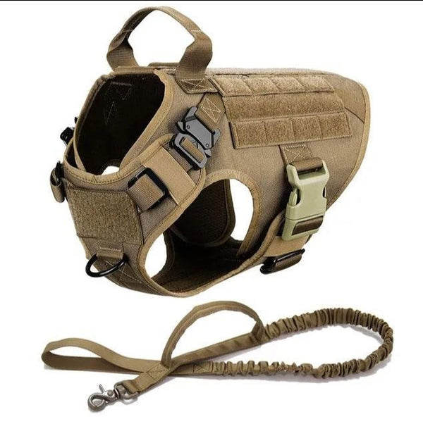 Military Grade Tactical Dog Harness Set (BULK DEAL)