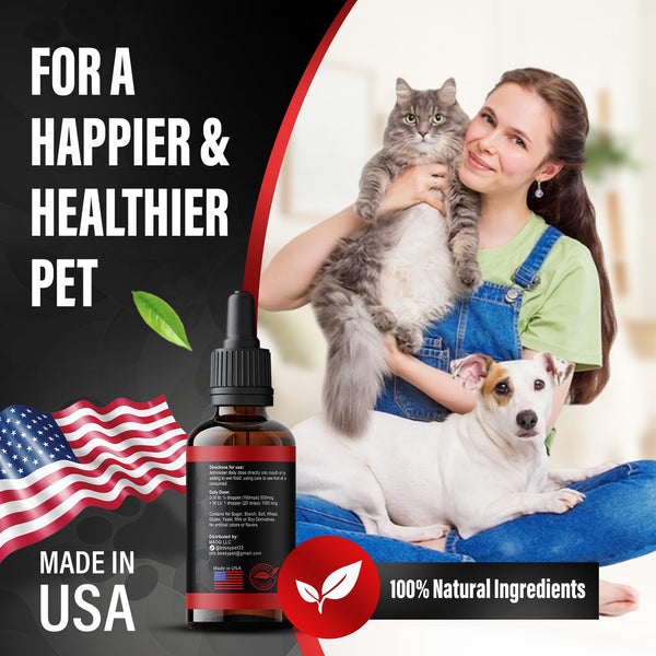 Vitamin B12 for Dogs & Cats – Vet-Formulated Methylcobalamin Drops