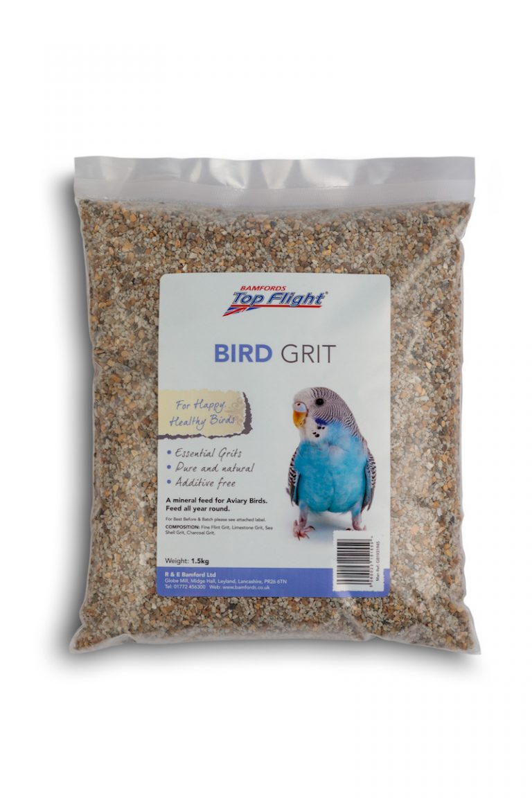 BAMFORDS TOP FLIGHT BIRD GRIT 1.5KG Pet Source UK