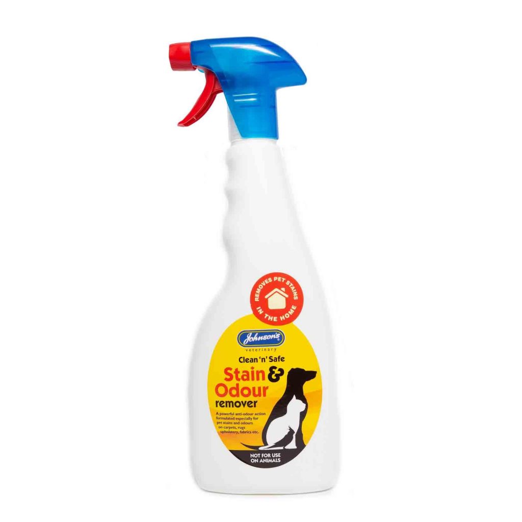 Johnsons Clean And Safe Stain And Odour Remover 500ml Pet Source UK